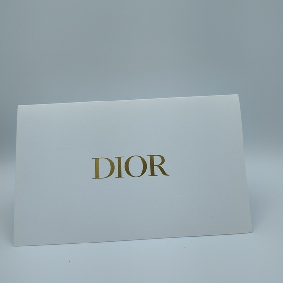 Dior Other - Dior Boutique Envelope Card | Gold Logo | Luxury Gift Packaging
